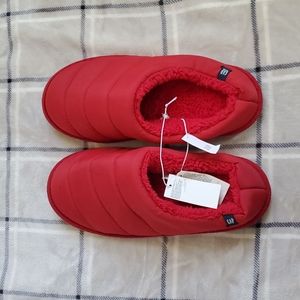 Red Puffer Slippers